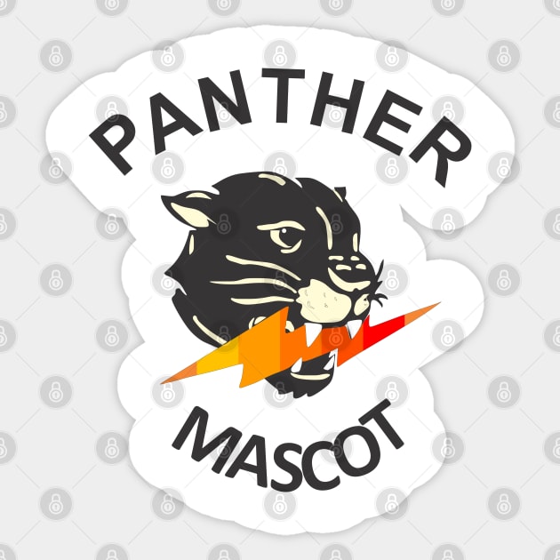 Panther Sticker by Aestcoart